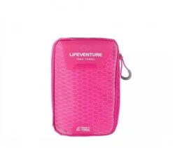Lifeventure SoftFibre Pink Towel - Large -Camping Gear Sale Store 63032 softfibre towel pink large 2