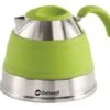 Outwell Collaps Kettle 1.5L - Green -Camping Gear Sale Store 650127 collaps kettle 1.5l lime green main photo 1