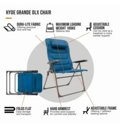 Vango Hyde Grande DLX Chair -Camping Gear Sale Store hyde grande dlx chair 6