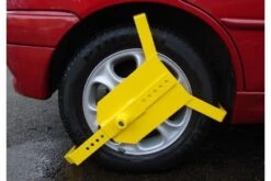 Maypole 10" - 16" Heavy Duty Wheel Clamp -Camping Gear Sale Store maypole hd wheel clamp mp909 life