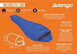 Vango Microlite 200 Sleeping Bag 9 Vango Microlite 200 Sleeping Bag -Camping Gear Sale Store microlite 200 image 3
