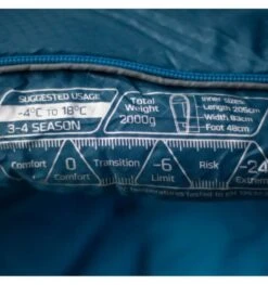 Vango Nitestar Alpha 350 Sleeping Bag - Blue 10 Vango Nitestar Alpha 350 Sleeping Bag - Blue -Camping Gear Sale Store nitestar alpha 350 blue 2