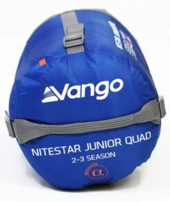 Vango Nitestar Alpha Junior Quad Single Sleeping Bag -Camping Gear Sale Store nitestar alpha junior quad image 2