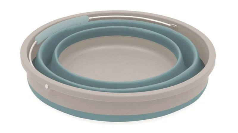 Outwell Collaps Bucket With Lid - Classic Blue 4 Outwell Collaps Bucket With Lid - Classic Blue - Image 2