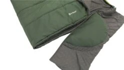 Outwell Contour Lux XL Green Sleeping Bag -Camping Gear Sale Store outwell contour lux xl green sleeping bag 4