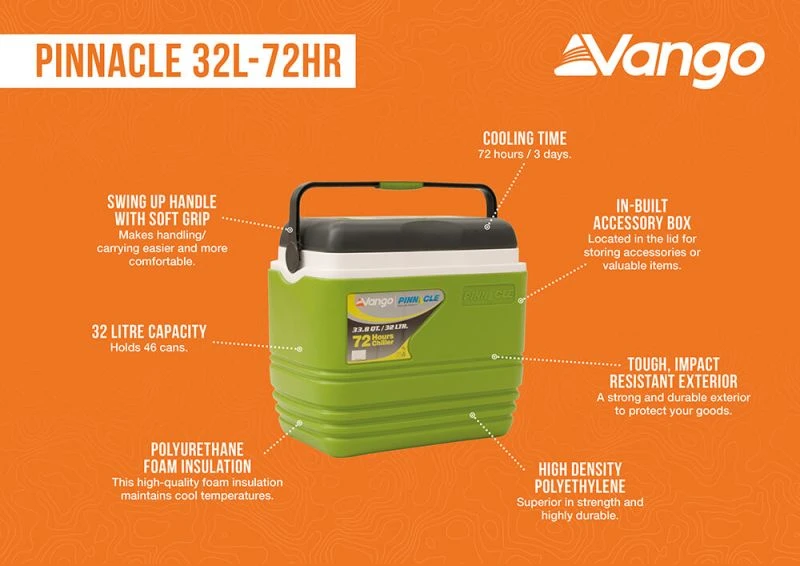 Vango Pinnacle 32L Cool Box 4 Vango Pinnacle 32L Cool Box - Image 2