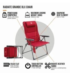 Vango Radiate Chair - Grande DLX -Camping Gear Sale Store radiate grande dlx chair 3 1