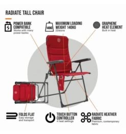Vango Radiate Chair - Tall 10 Vango Radiate Chair - Tall -Camping Gear Sale Store radiate tall chair 2 1