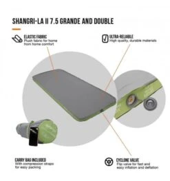 Vango Self Inflate Mat Shangri-La II 7.5cm - Double -Camping Gear Sale Store shangri la ii 75 double 1