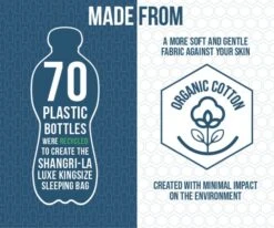 Vango Shangri-La Luxe Kingsize Sleeping Bag -Camping Gear Sale Store shangri la luxe kingsize image 2