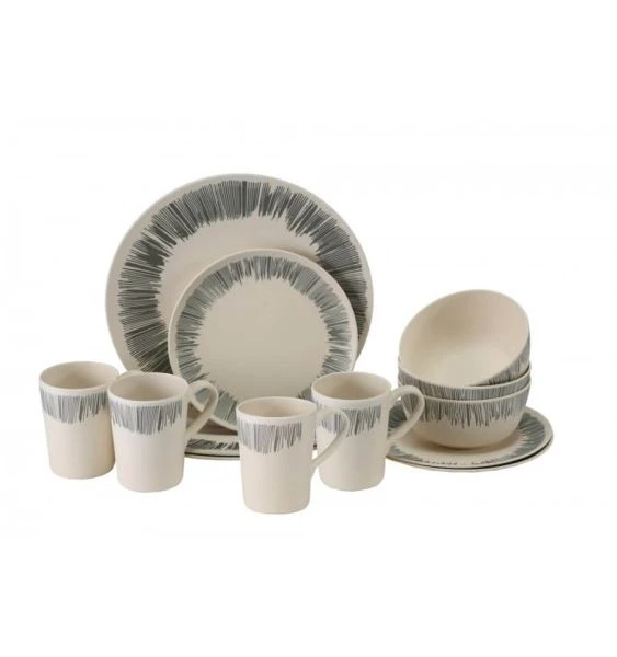 Vango Bamboo 4 Person Set - Stripe 3 Vango Bamboo 4 Person Set - Stripe